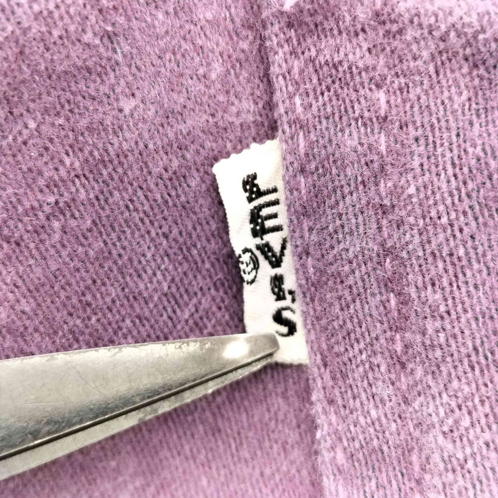 リーバイス Levis 60-70S BIGE 白タブ 42TALON ボタン裏 376 東工場 ストレート デニム パンツ レディース 表記無 DECORATOM_COM_BR