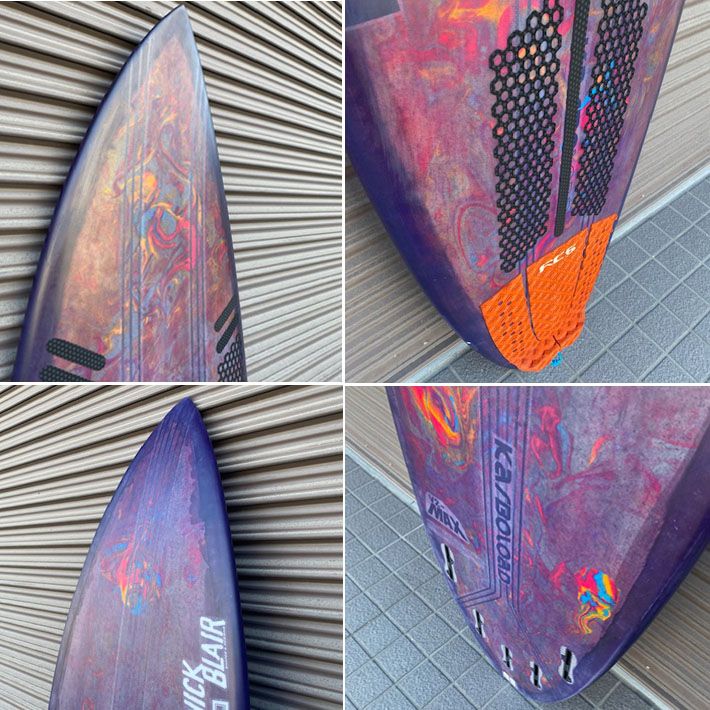 サーフボード 使用状態 A JOISTIK ジョイスティックサーフボード V 2 MAX 5’9 Karboloadカーボロード FCS 5 FIN 営業所留め配送