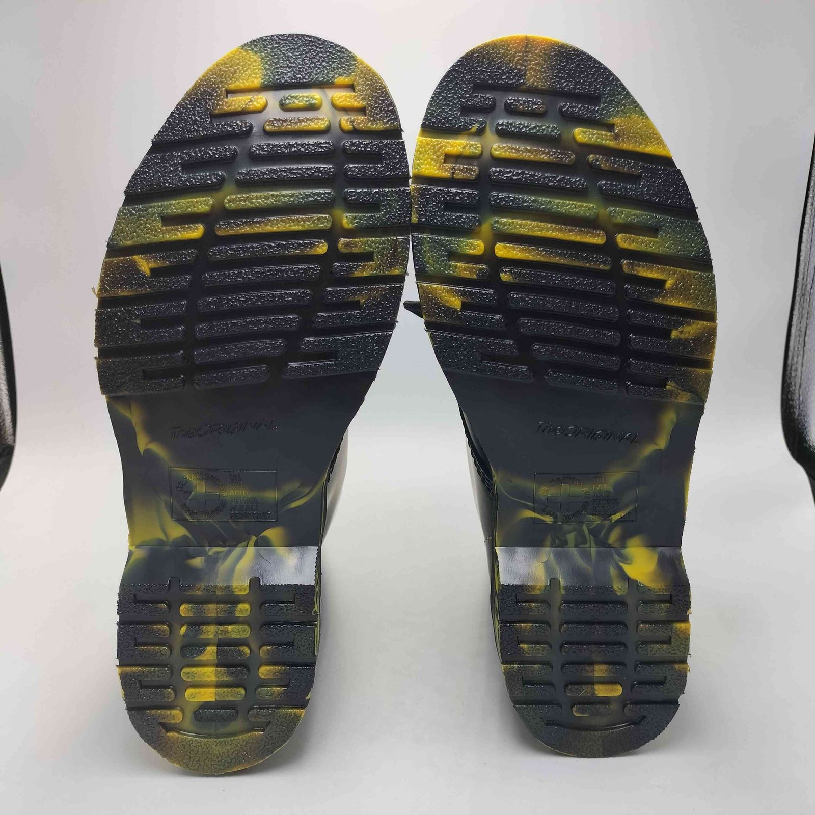  ドクターマーチン Dr.Martens MARBLED SOLE SMOOTH LEATHER LACE UP BOOTS 1460 8 ホール ブーツ メンズ US 9 その他 ブーツ 革靴