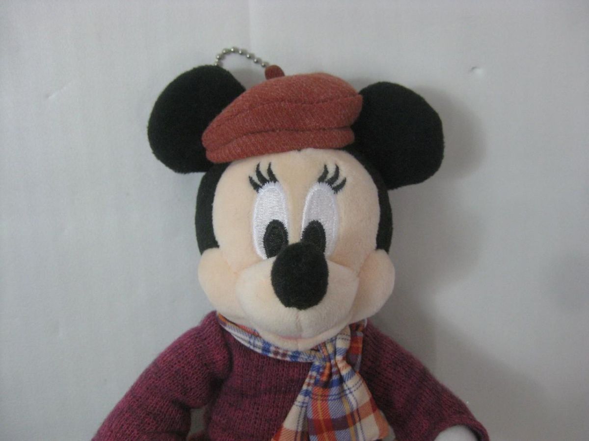 品 ディズニー ミニーマウス ミニーのスタイルスタジオ 秋 ぬいぐるみバッジ