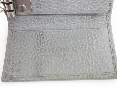  グッチ GUCCI GGマーモント レザー 6連 キーケース 456118 グレー レディース その他 その他