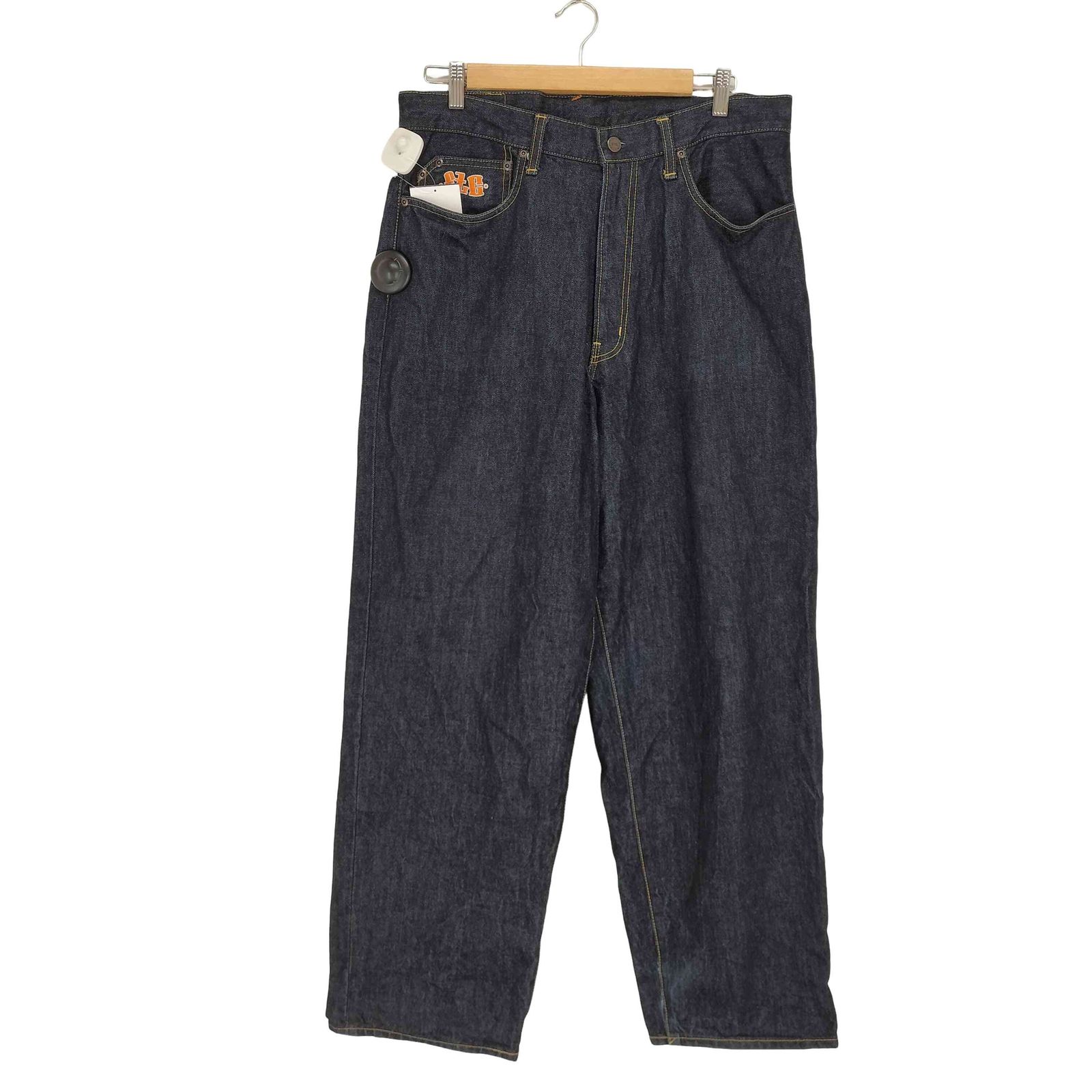 エフティーシー FTC ポケット刺繍 バギーデニムパンツ メンズ JPN：M