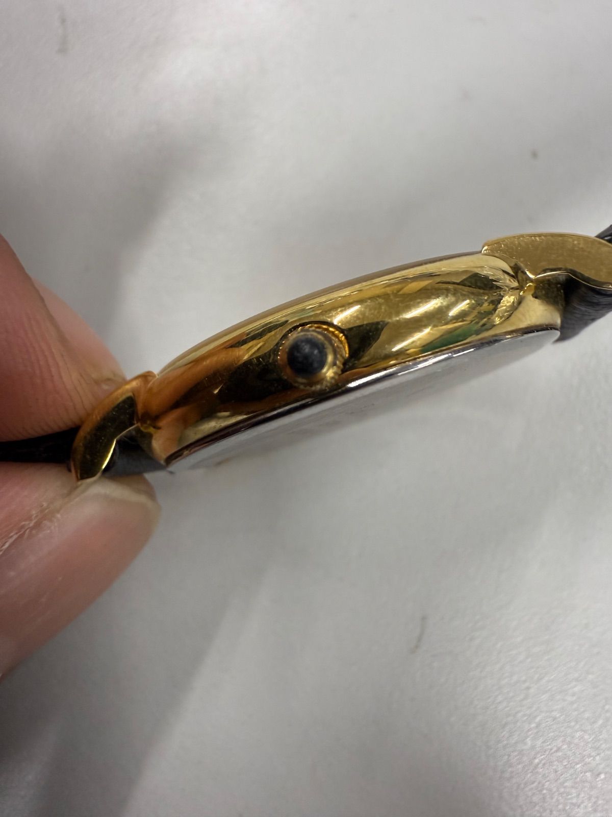  a 1エステルアーデン E 18005 クォーツ K 18 DIAL 750 腕時計 デイト メンズ 不動 自動巻き時計 腕時計(アナログ)