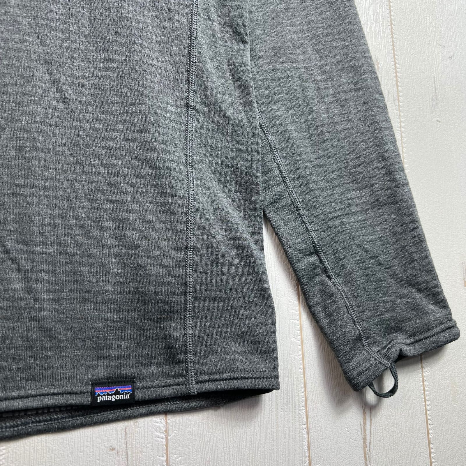 Men s グレー系 2015 Patagonia パタゴニア キャプリーン サーマルウェイト ジップネック Capilene Thermal Weight Zip Neck FGX ポリエステル ウェア トップス アウター