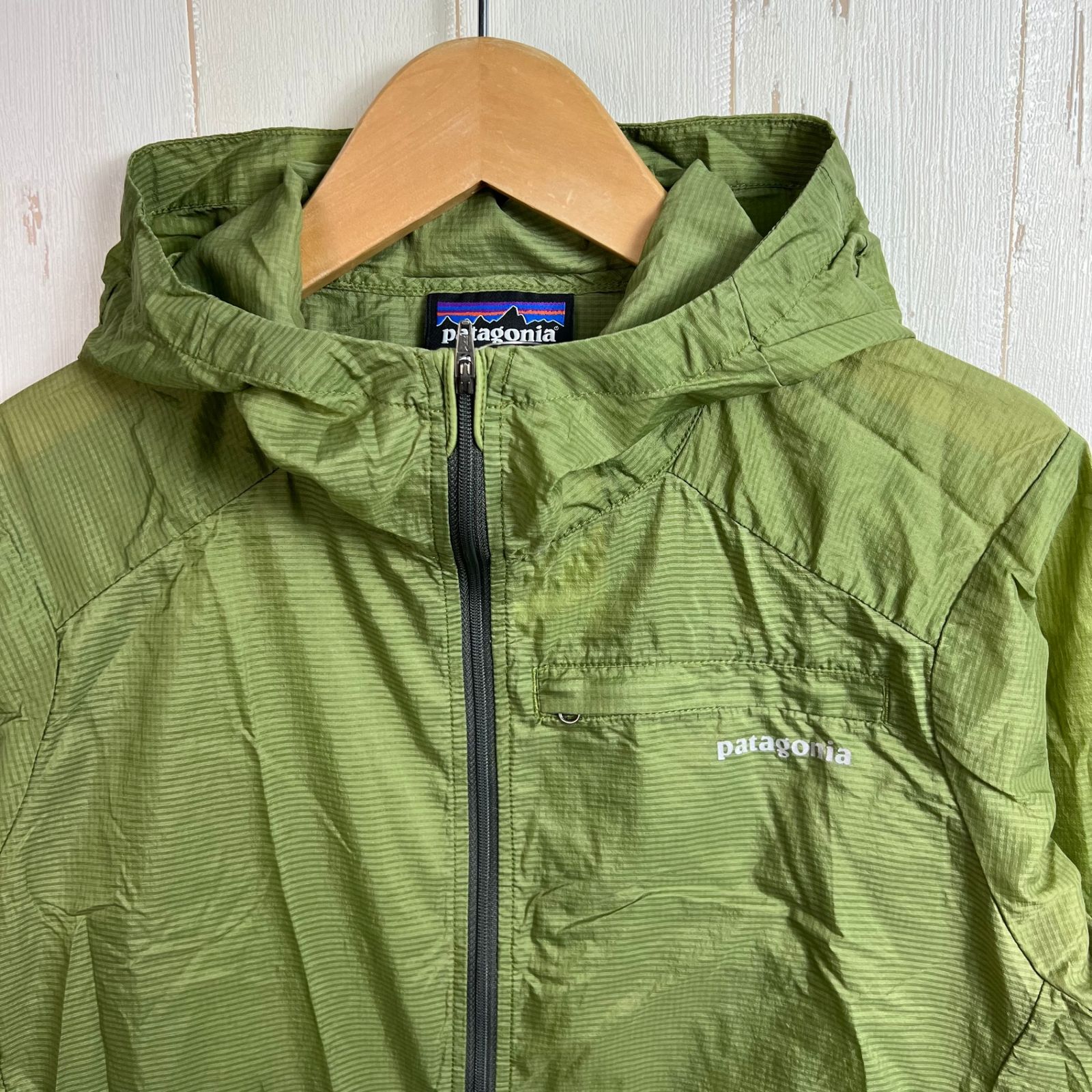 Men s グリーン系 2014 Patagonia パタゴニア フーディニ ジャケット Houdini Jacket CPRG ナイロン ウェア トップス アウター ウィンドシェル z