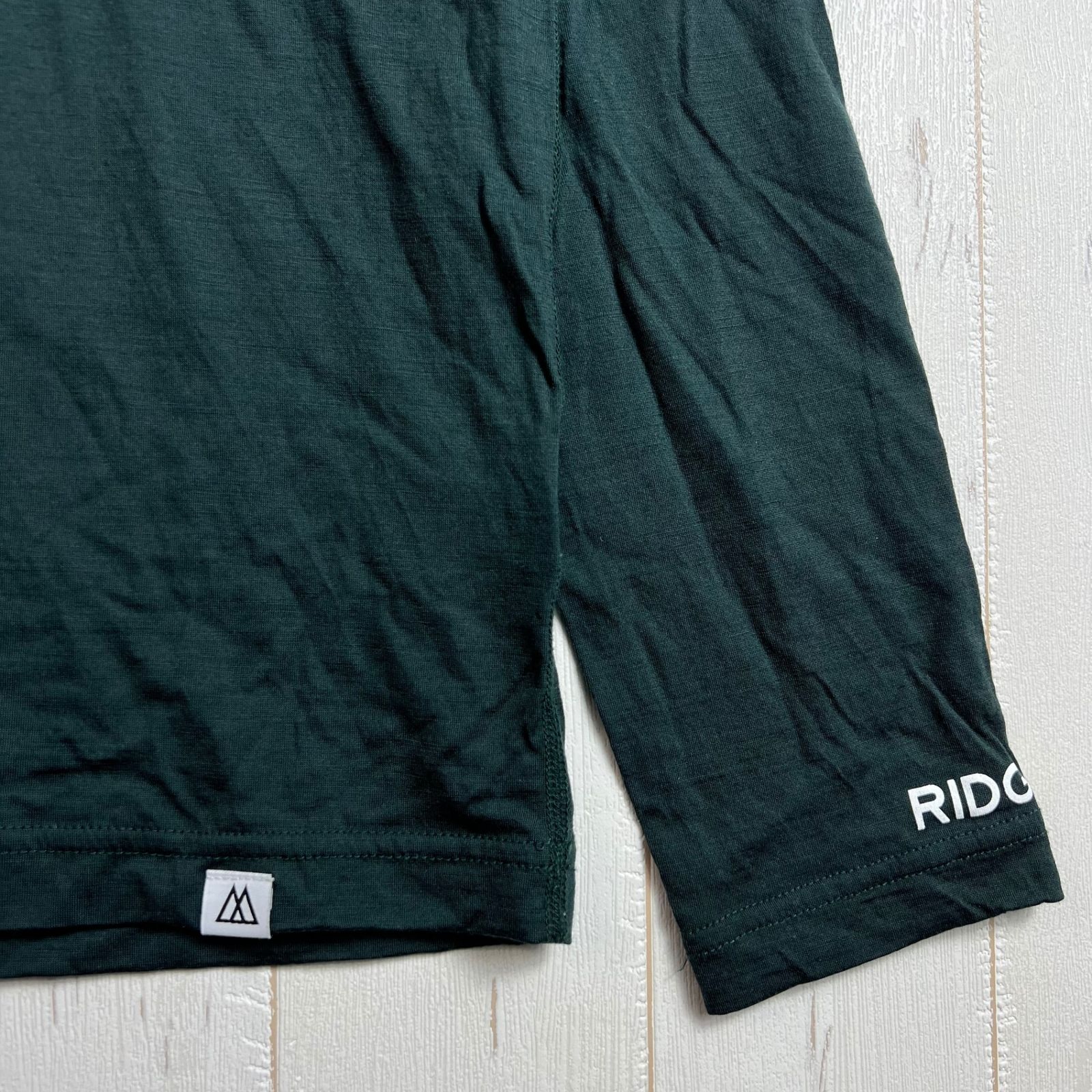 Men s M グリーン系 Ridge Mountain Gear リッジマウンテンギア メリノウール ベーシックロングスリーブTシャツ Merino Basic Tee Long Sleeve ウェア トップス イ