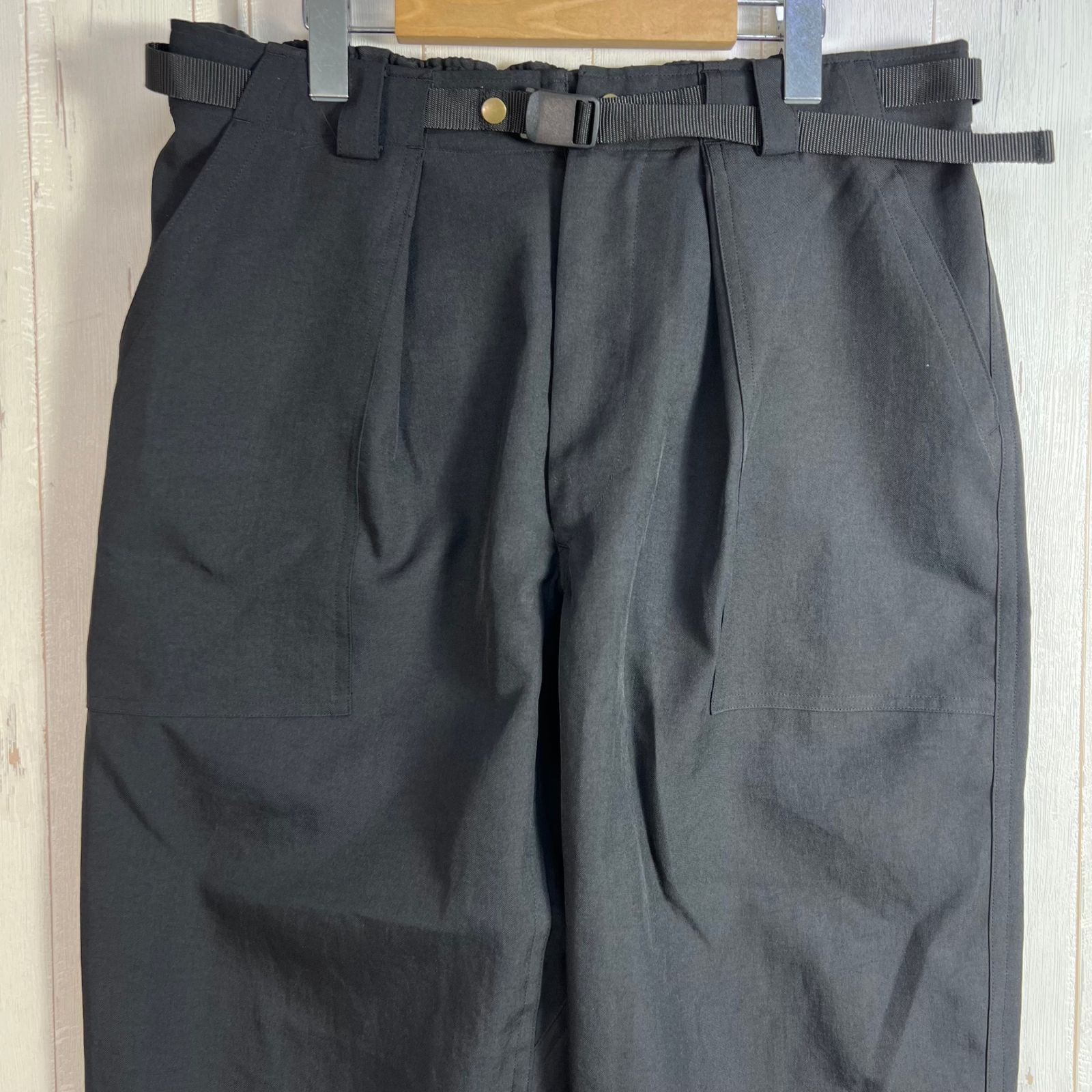 Men s 2 ブラック系 Rawlow Mountain Works ロウロウマウンテンワークス ハイカーベイカーパンツ Hiker Baker Pants ポリエステル ウェア ボトムス ロングパンツ z