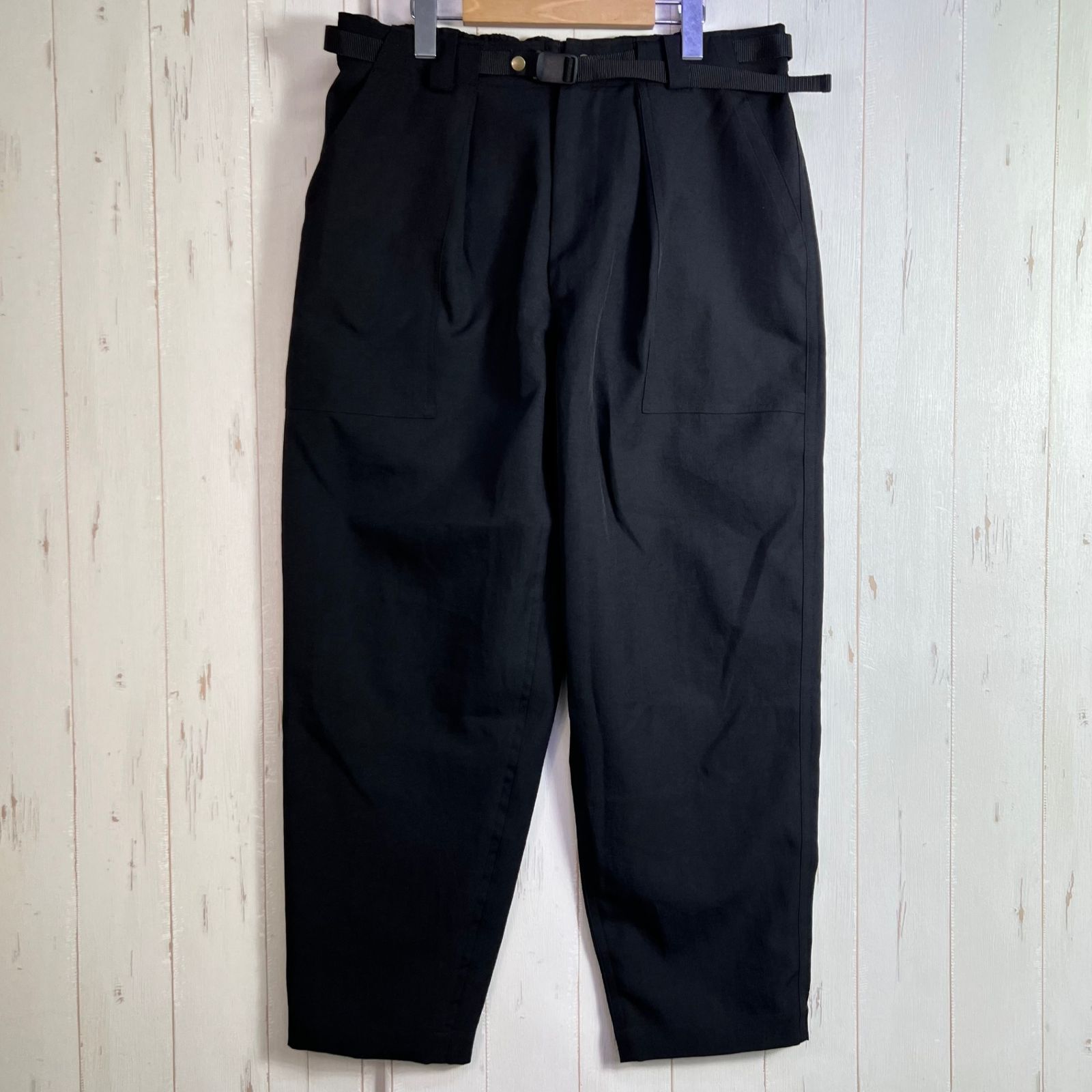 Men s 2 ブラック系 Rawlow Mountain Works ロウロウマウンテンワークス ハイカーベイカーパンツ Hiker Baker Pants ポリエステル ウェア ボトムス ロングパンツ z00053998