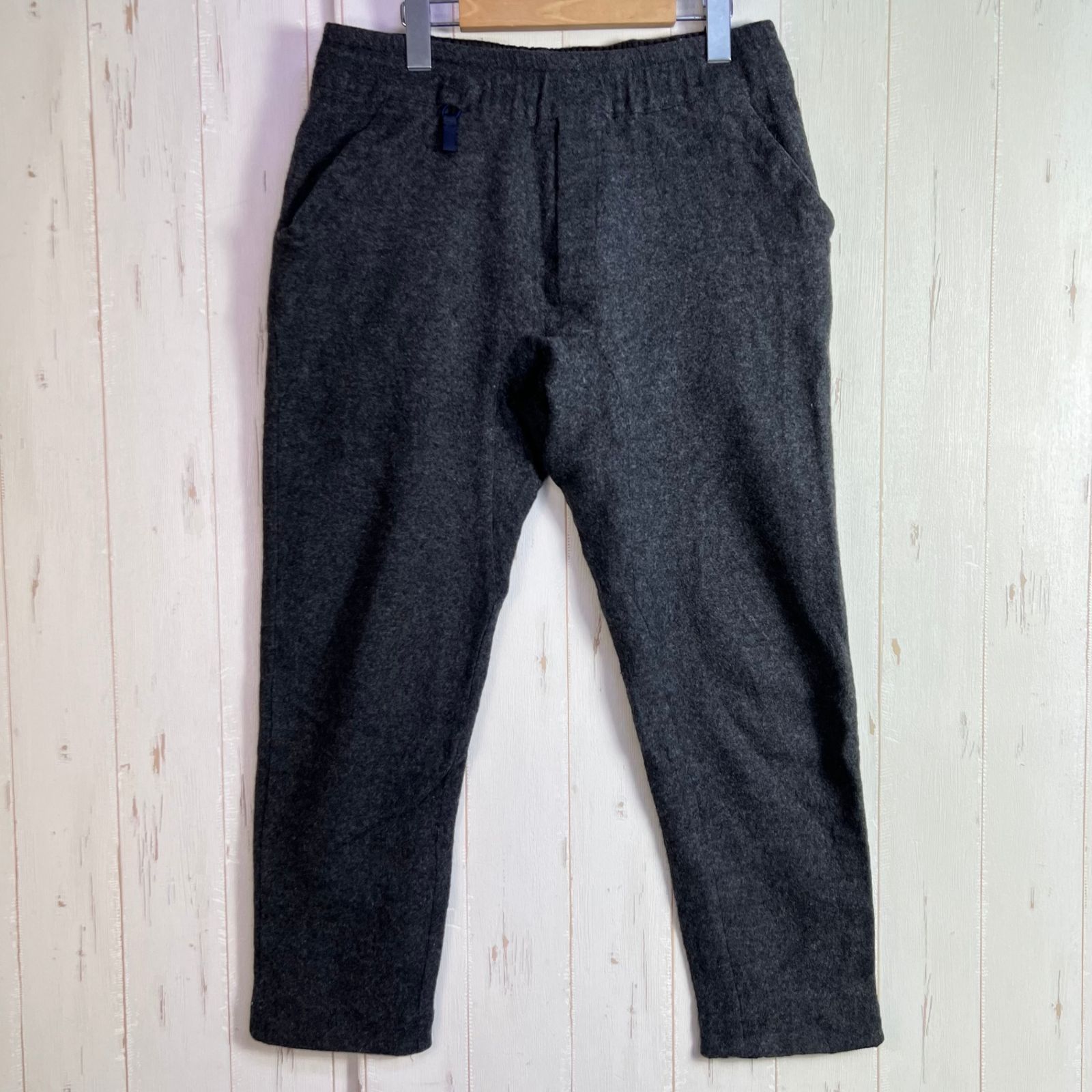 Men s M グレー系 Axesquin アクシーズクイン ウールフリース ボトム 軽エディション Wool Fleece Bottoms Kei Edition ムーンライトギアコラボ ウール ウェア ボトムス ロ
