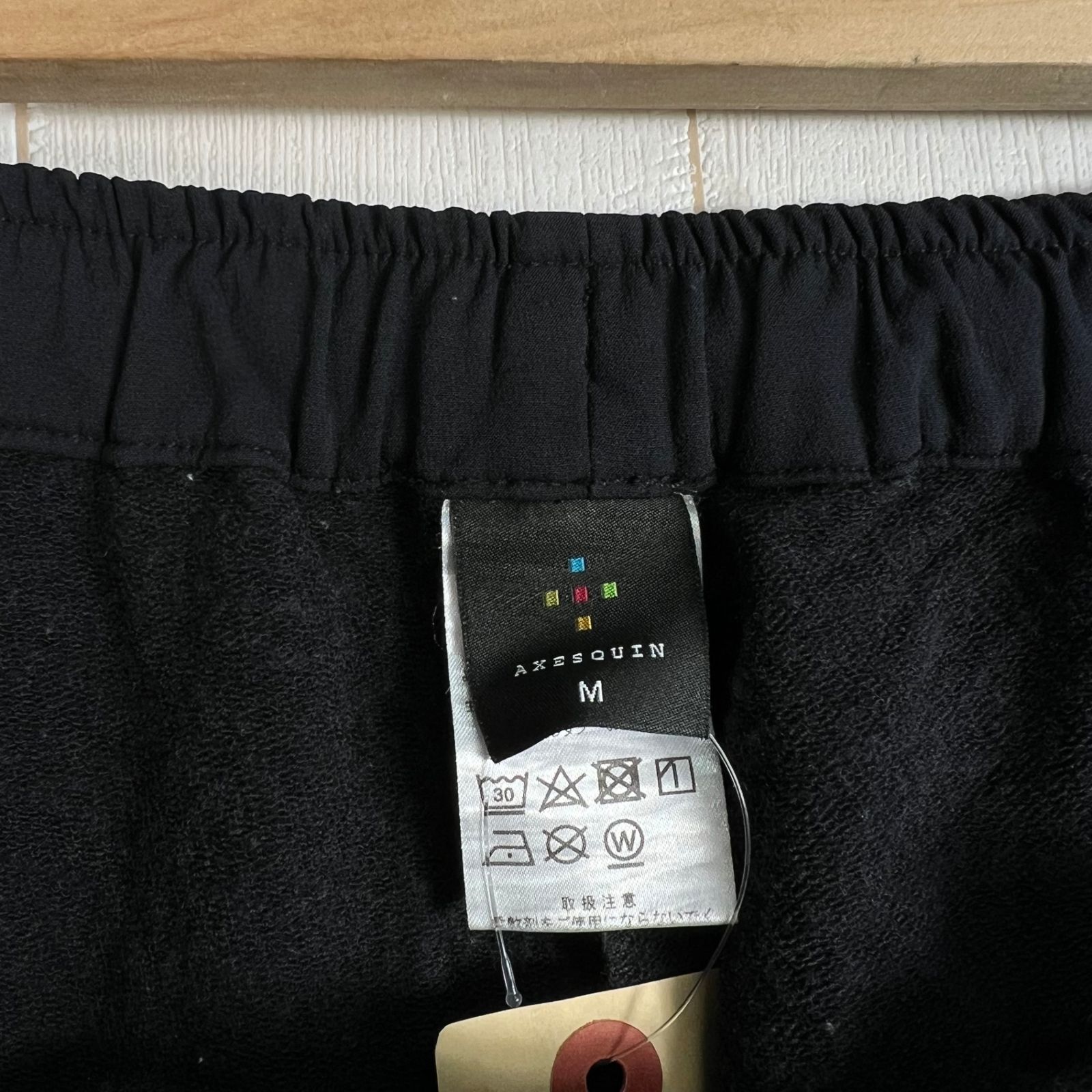 Unisex M ブラック系 Shinogi By Axesquin 凌 アクシーズクイン シモナギ ナイロン ウェア ボトムス ロングパンツ ウール z
