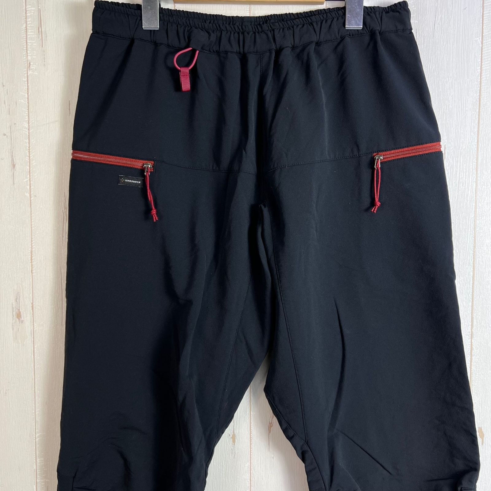 Unisex M ブラック系 Shinogi By Axesquin 凌 アクシーズクイン シモナギ ナイロン ウェア ボトムス ロングパンツ ウール z