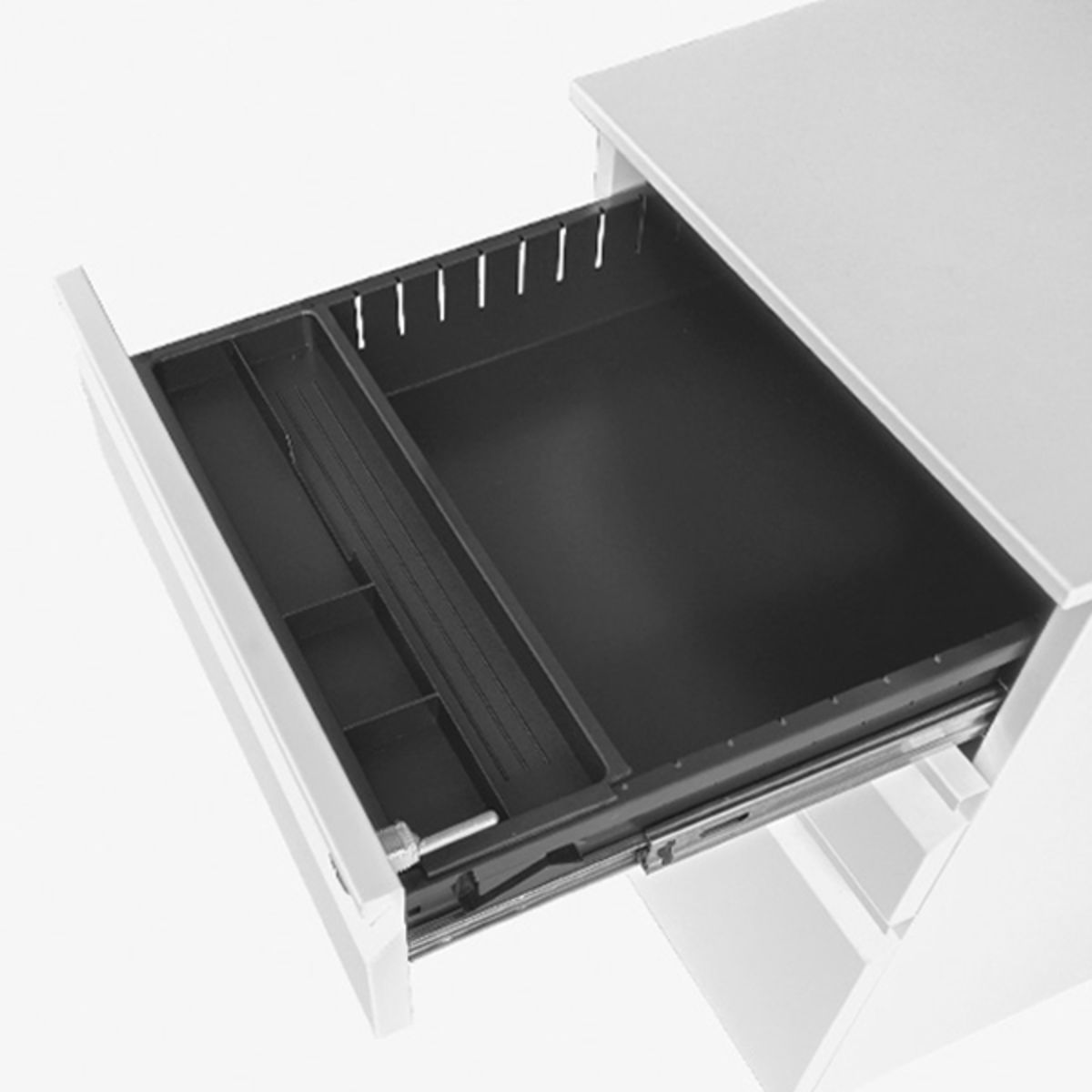 KAWAJUN クルドラキャビネット VOH036-HT ホワイト