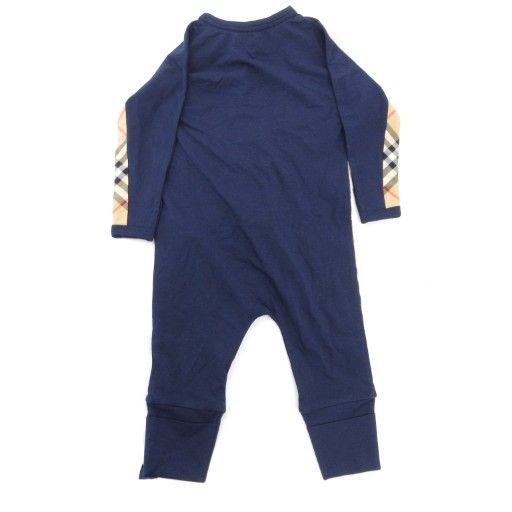 ノバチェック ロンパース