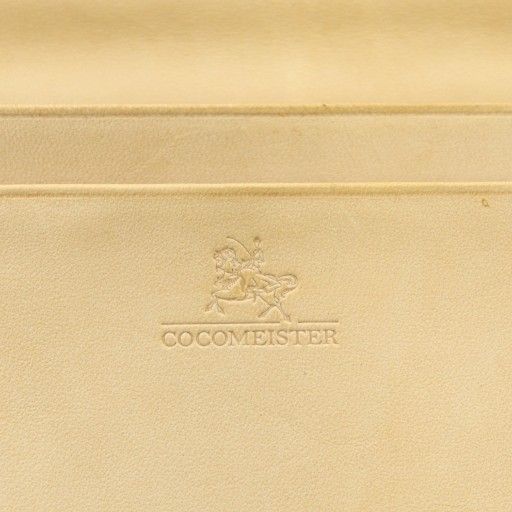  ココマイスター 長財布 ウォレット 札入れ コードバン レザー ロゴ き 茶 ブラウン GY 18 MQ 長財布 小物