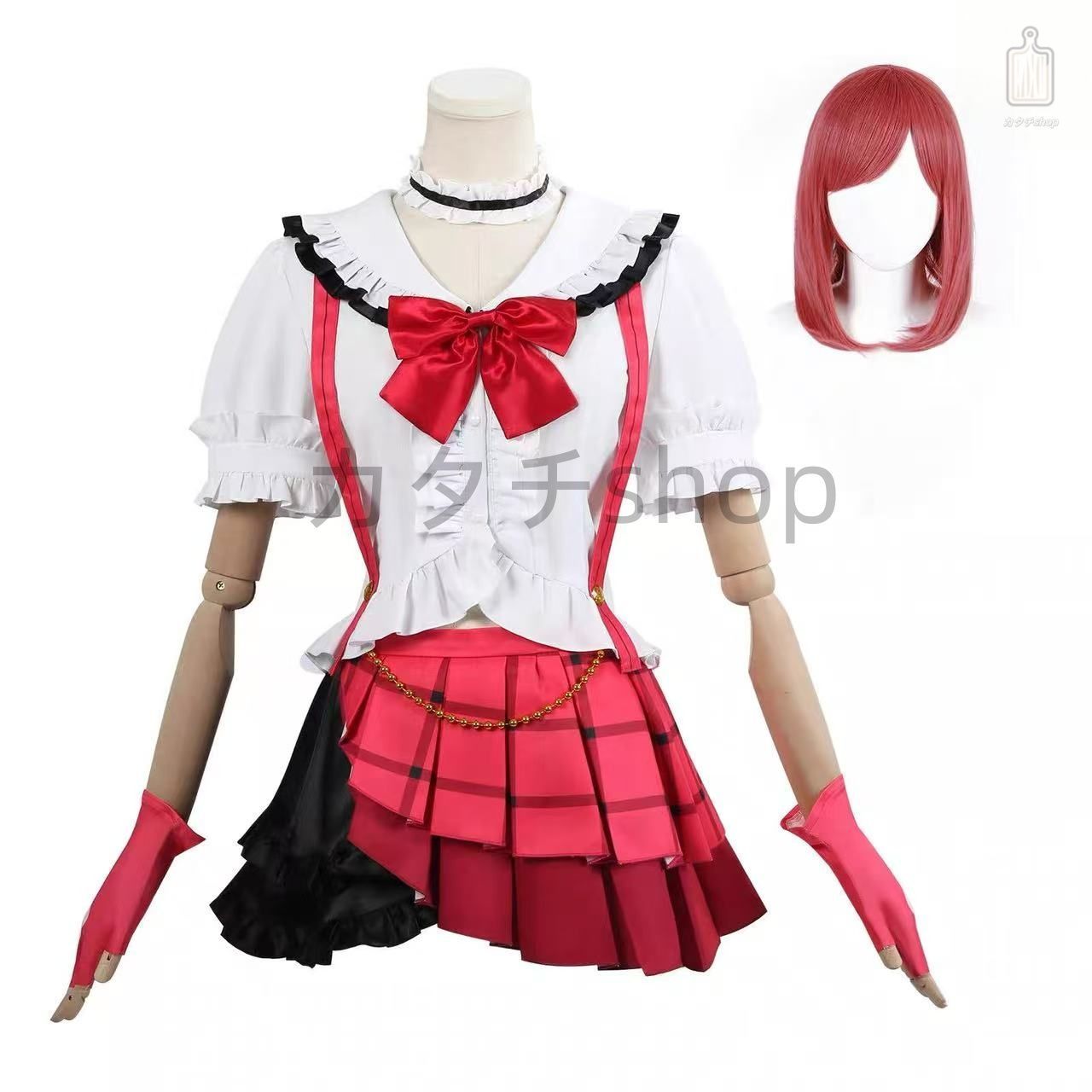 Love Live! ラブライブ 矢澤 にこ やざわ にこ メイド服 演出服 風 コスプレ衣装 cosplay 仮装イベント アニメ パーティー