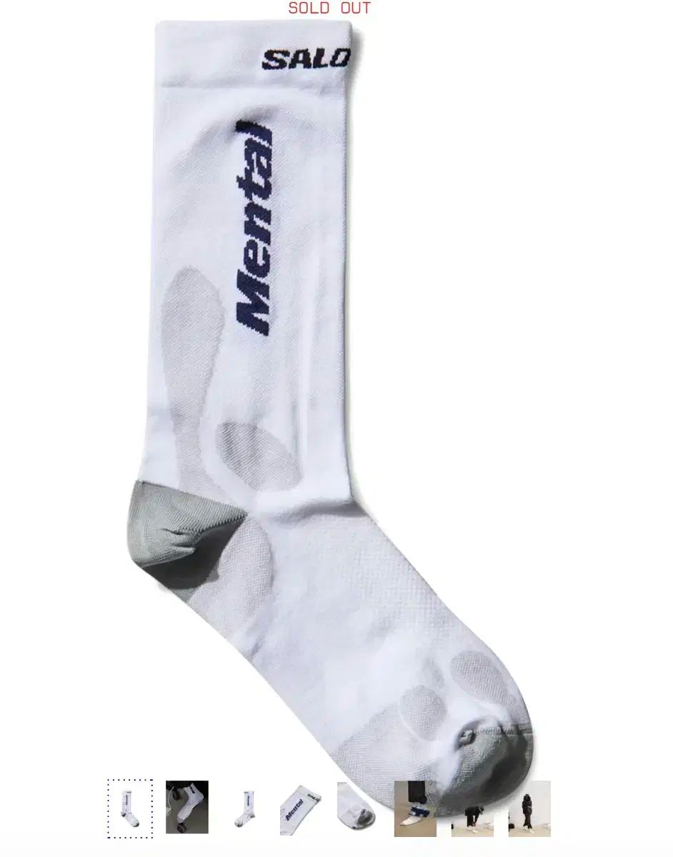 Mental Athletic メンタルアスレティック x SALOMON 靴下 S