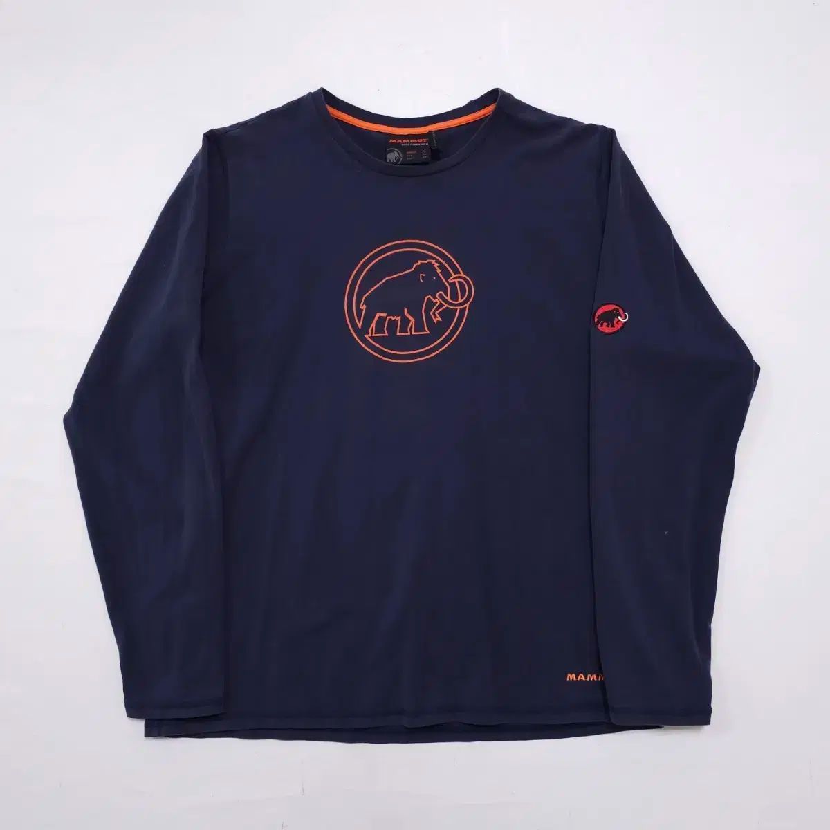 マムート tシャツ ロゴ マムート Tシャツ メンズ 半袖 QD ロゴ
