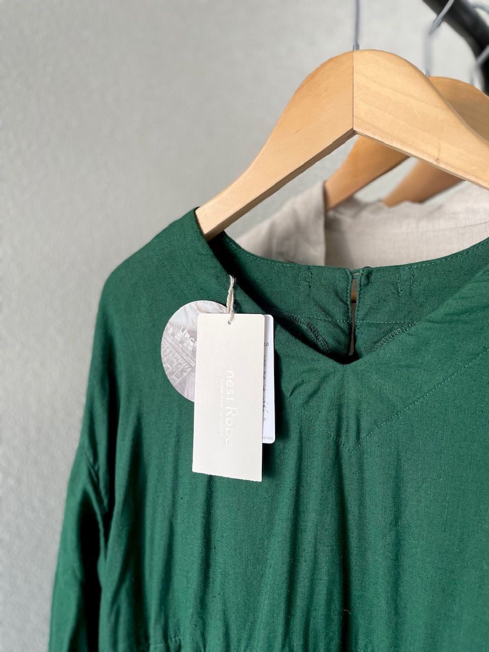 ギャザーティアード ワンピース