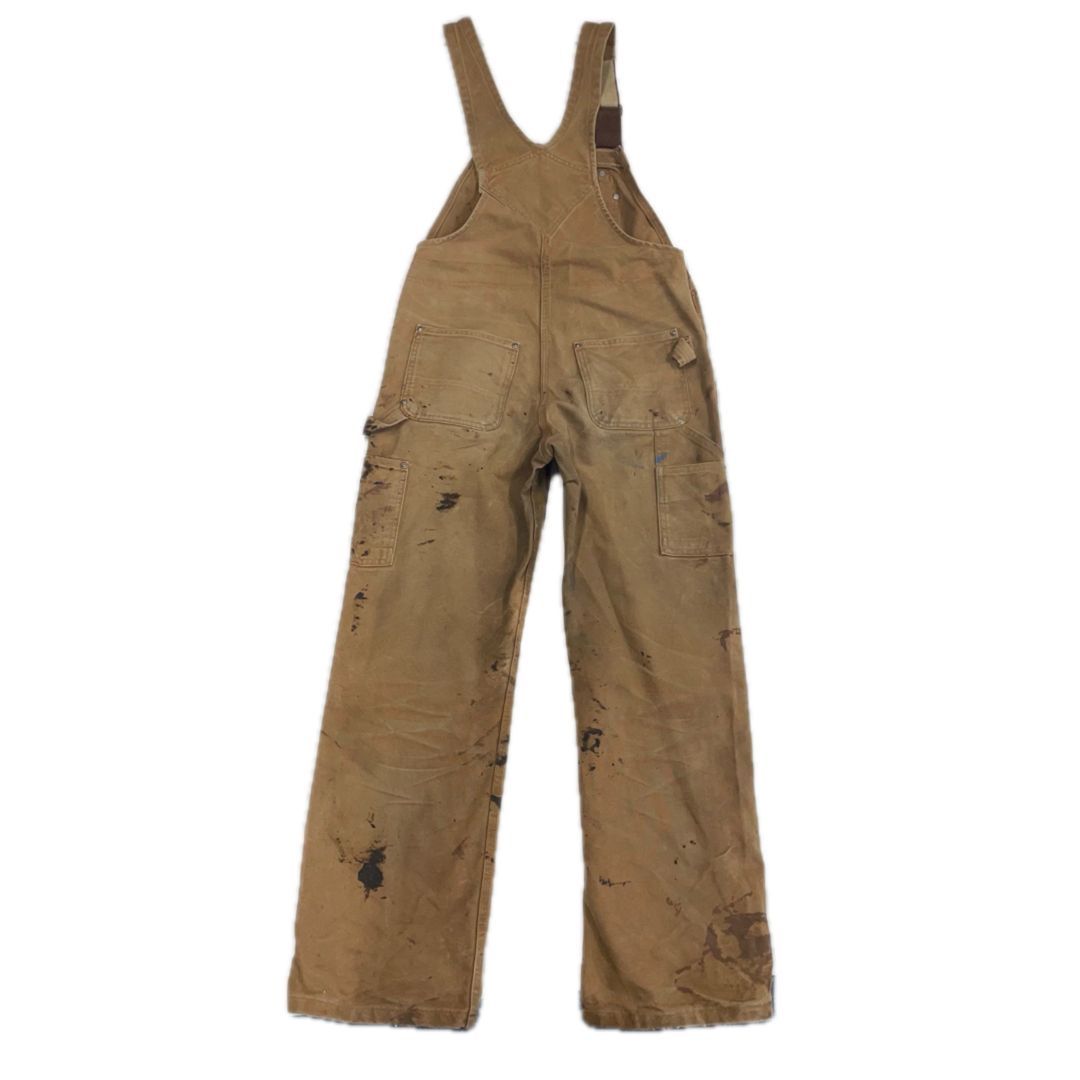 Carhartt カーハート ダック地 オーバーオール ダブルニー メンズM相当