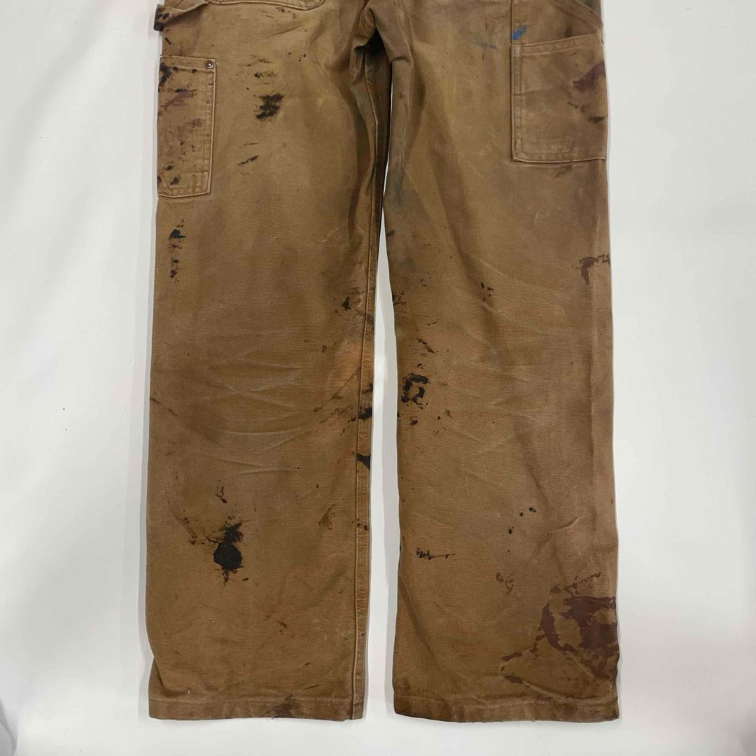 Carhartt カーハート ダック地 オーバーオール ダブルニー メンズM相当