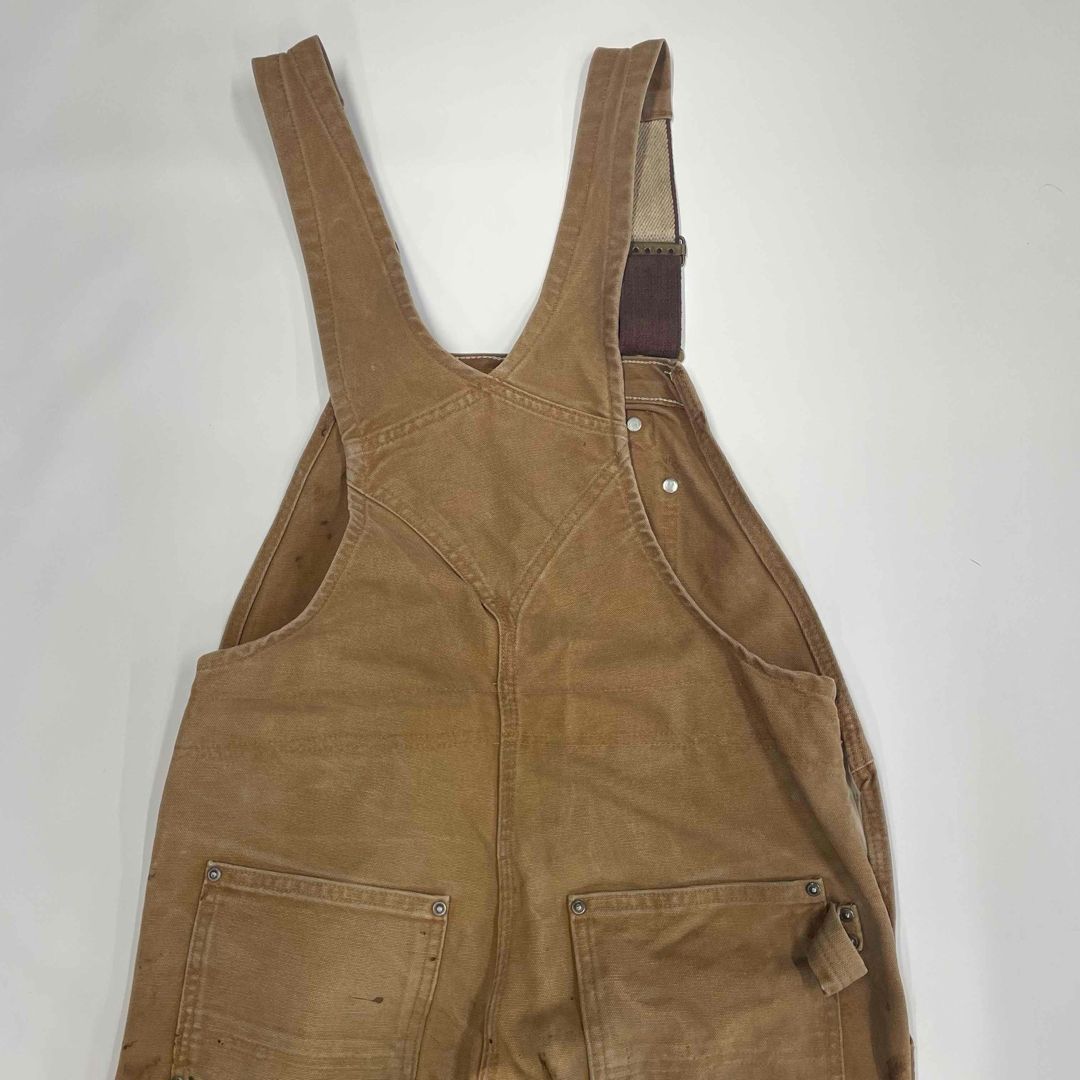 Carhartt カーハート ダック地 オーバーオール ダブルニー メンズM相当