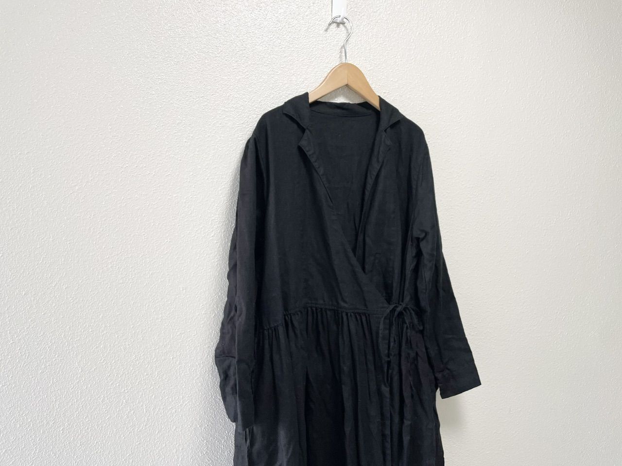 nest Robe ネストローブ 市川実和子さん別注 ブラックドレス ワンピース