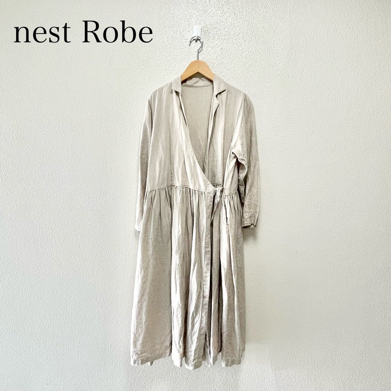 nest Robe ネストローブ 市川実和子さん別注 ナチュラルドレス ワンピース
