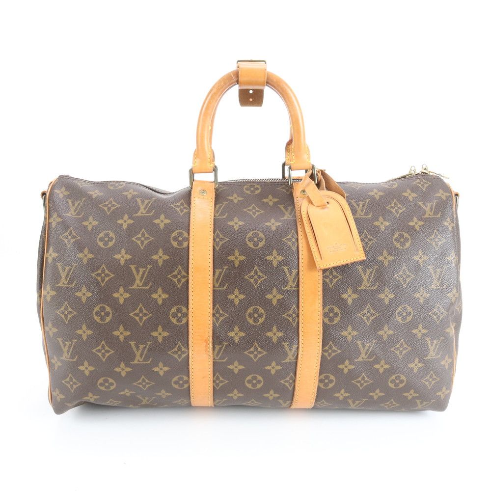 ルイヴィトン モノグラム キーポル バンドリエール45 M41418 レザー ボストン バッグ 出張 旅行 トート メンズ EEM CY17-10