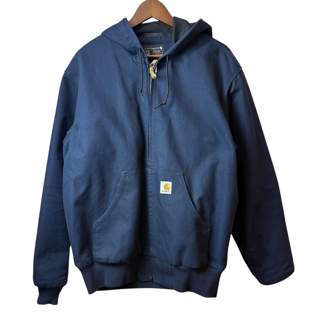 Carhartt カーハート Active Jacket Loose Fit ネイビー QJ0131-M インド製