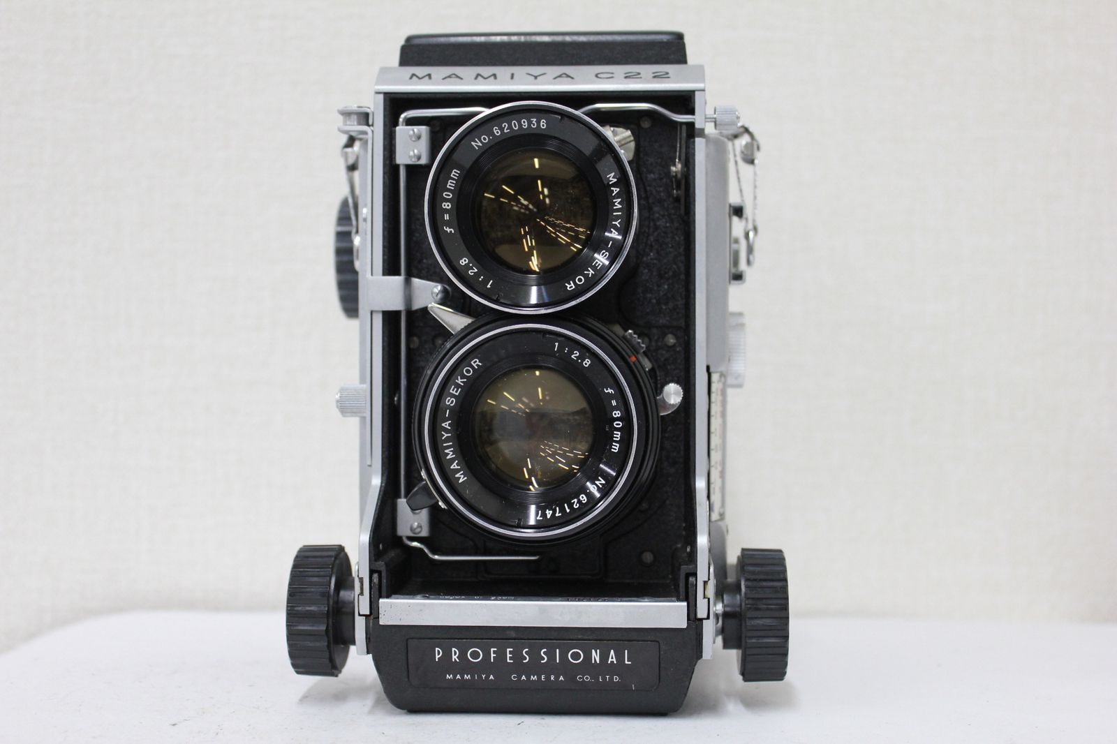 マミヤ Mamiya C 22 SEKOR 80 mm F 2 8 二眼カメラ e 3592