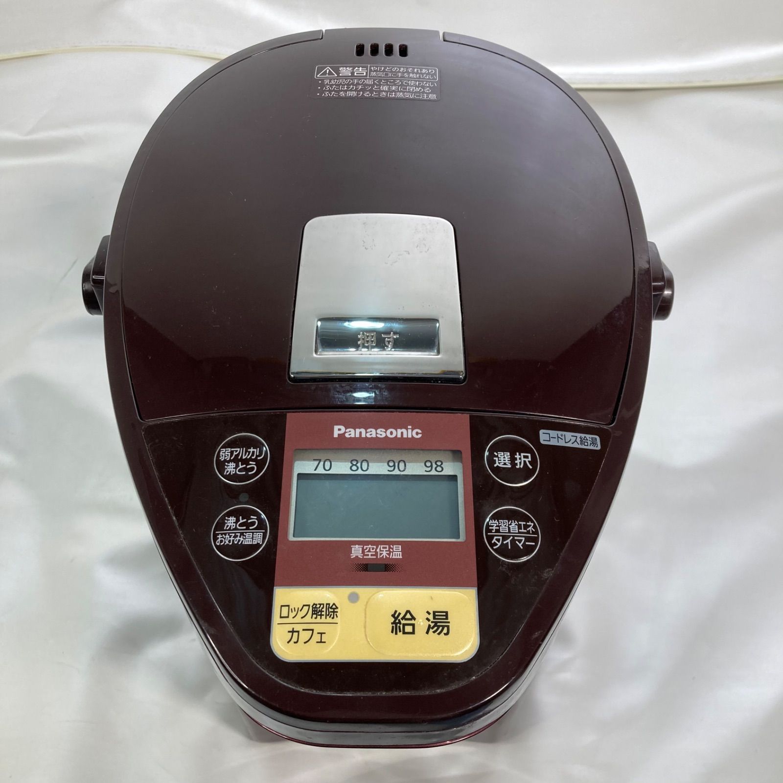 良品】Panasonic 電気ポット 4.0L NC-SU404-T - メルカリ