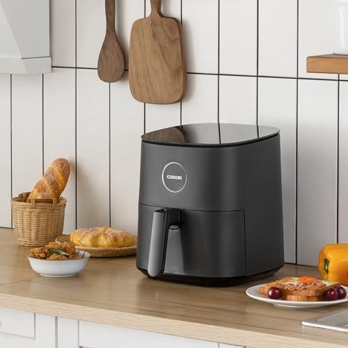 外箱段ボールにキズ 中身は です COSORI コソリ ノンフライヤー 4.7 L 最高温230℃ 揚げ物 色 グレー