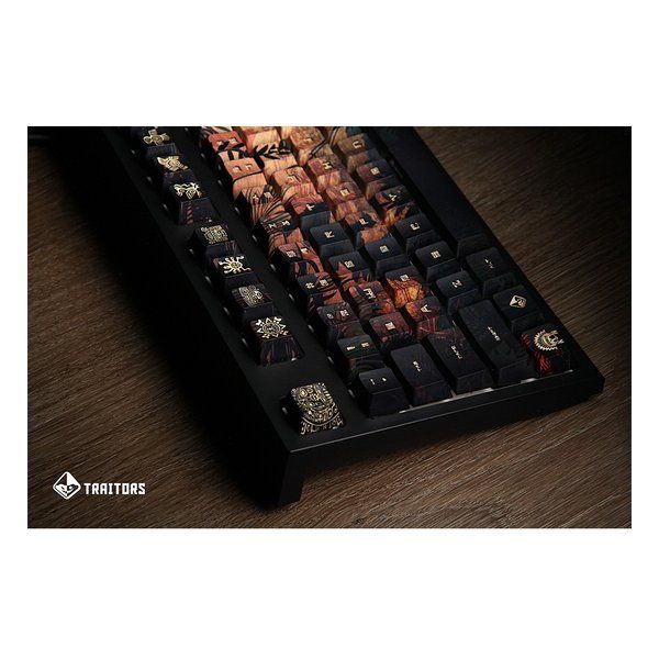  トレイターズ EL DORADO 108 US Keycap Set tr keycapset 2637982 その他 PC周辺機器