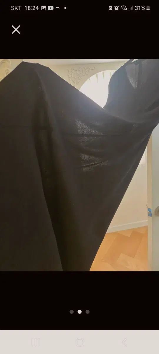 Jil Sander ジルサンダー ブラック ロング ONE PIECE 55