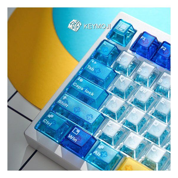 KEYMOJI キーモジ Mondrian Keycap Set kj-kcs-mondrian 2662839