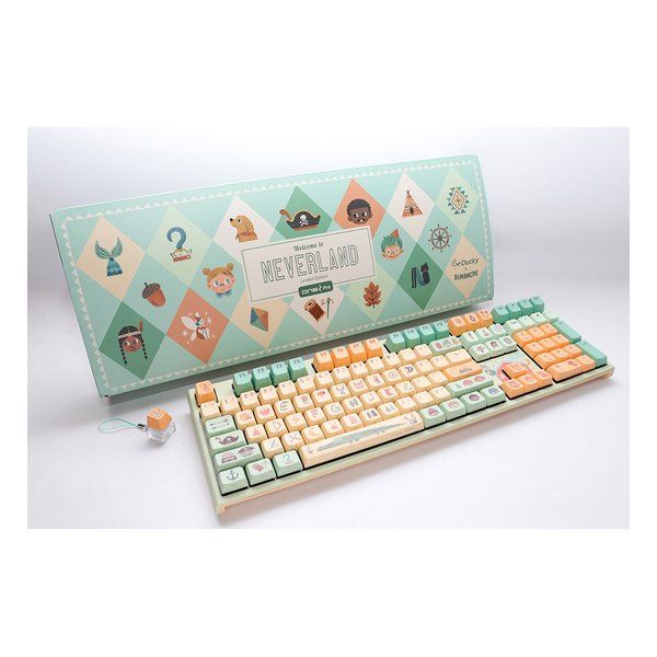  Ducky ダッキー One 2 Pro Peter Pan Limited Full Keyboard dk iris 2637946 キーボード 周辺機器