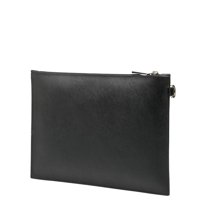 ヴェルサーチェ メデューサ ブラック PVC レザー レディース VERSACE 1-0236527