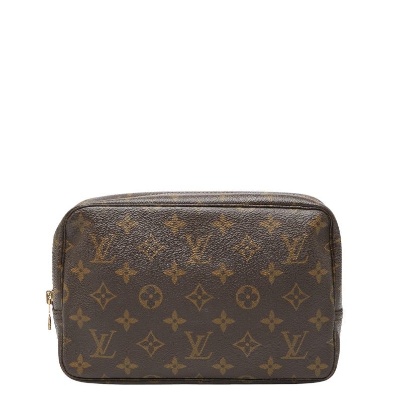 ルイ ヴィトン モノグラム トゥルース トワレット23 セカンドバッグ クラッチバッグ M47524 ブラウン PVC レザー レディース LOUIS VUITTON 1-0237567