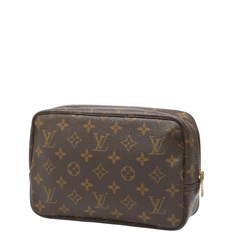 ルイ ヴィトン モノグラム トゥルース トワレット23 セカンドバッグ クラッチバッグ M47524 ブラウン PVC レザー レディース LOUIS VUITTON 1-0237567