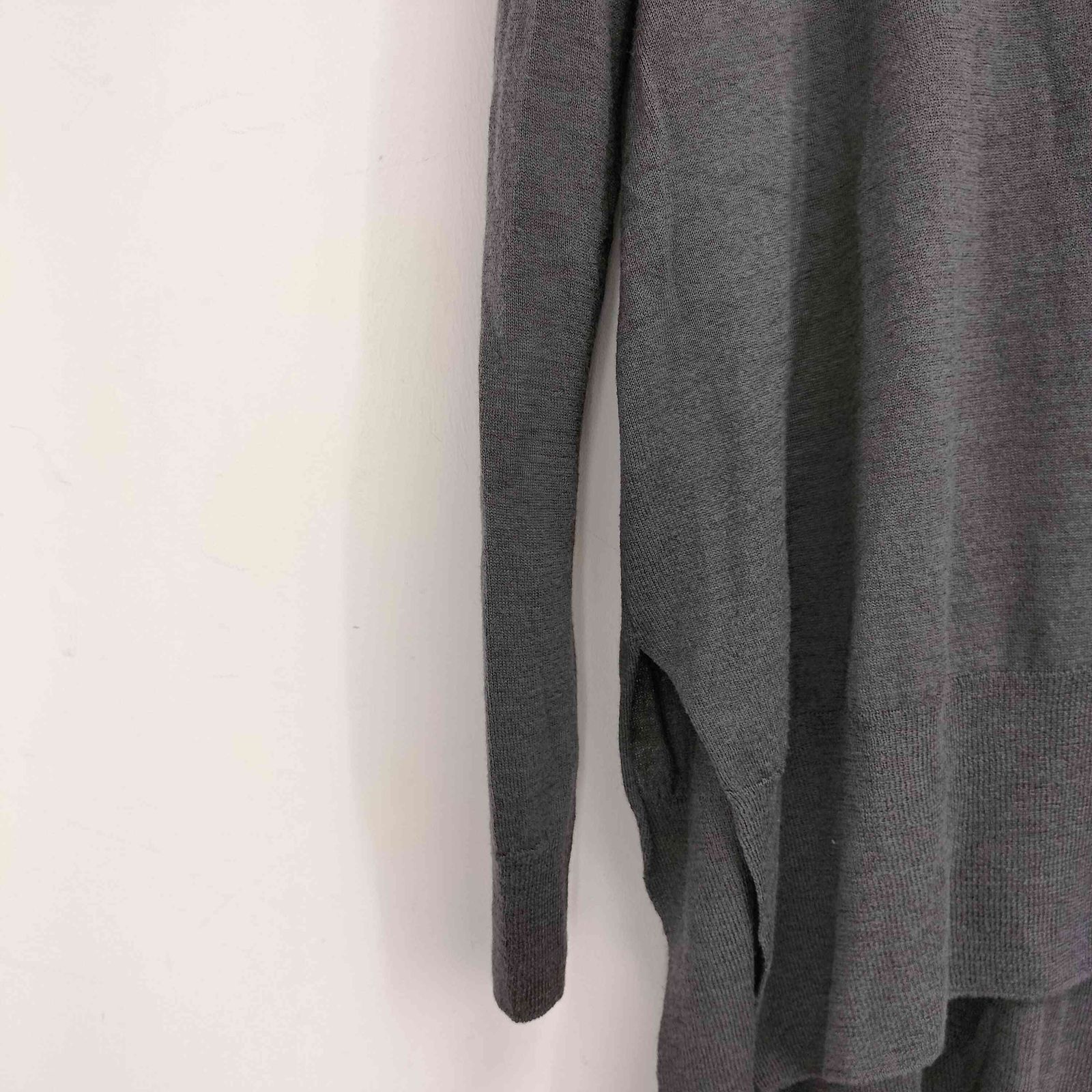 LIMI feu(リミフゥ) ウールレーヨン ロングニットカットソー レディース JPN：S 【中古】【ブランド古着バズストア】 リミフゥ LIMI feu ウールレーヨン ロングニットカットソー レディース