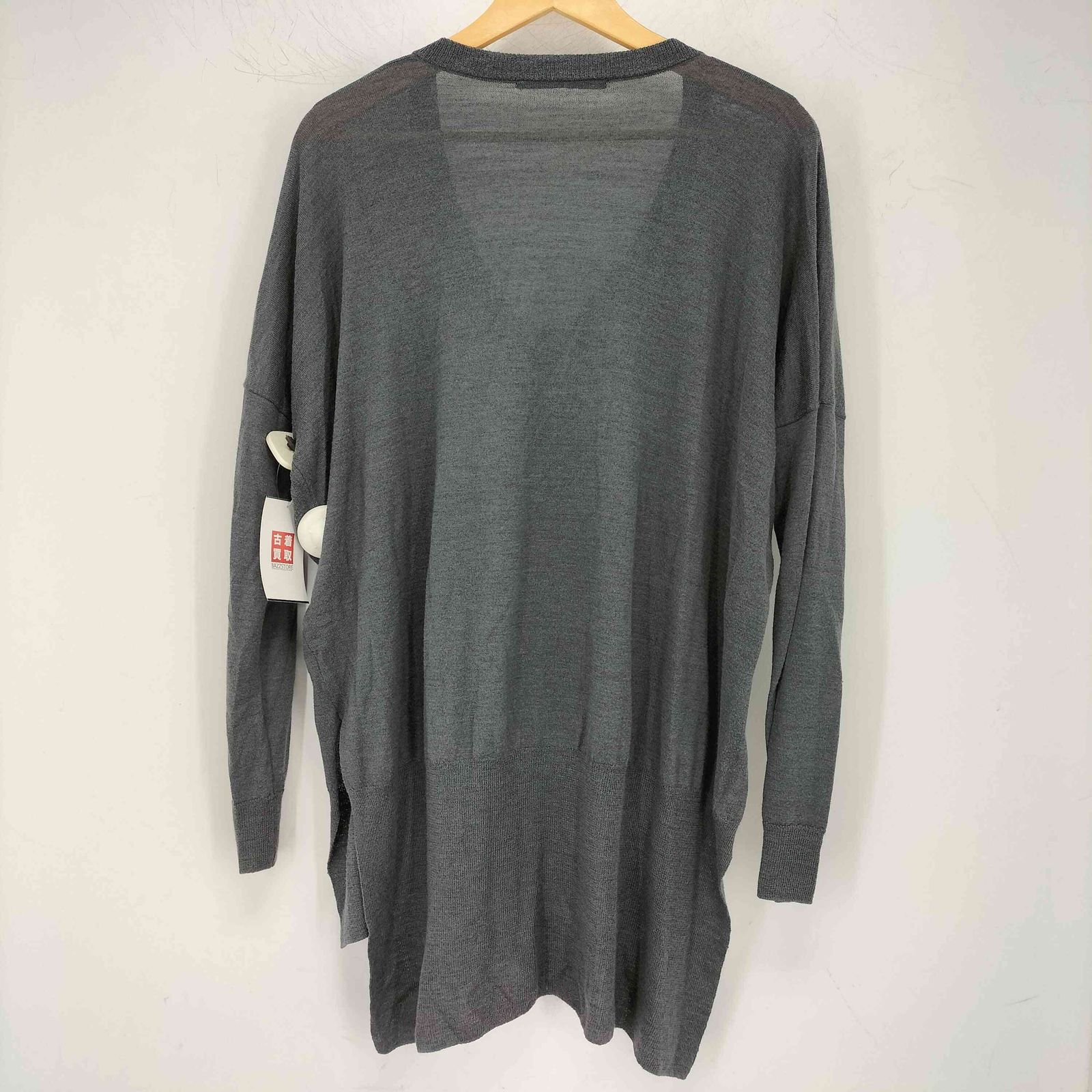 リミフゥ LIMI feu ウールレーヨン ロングニットカットソー レディース