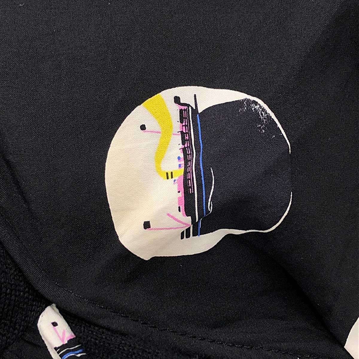 ルイヴィトン 総柄シルクカシミヤワンピース