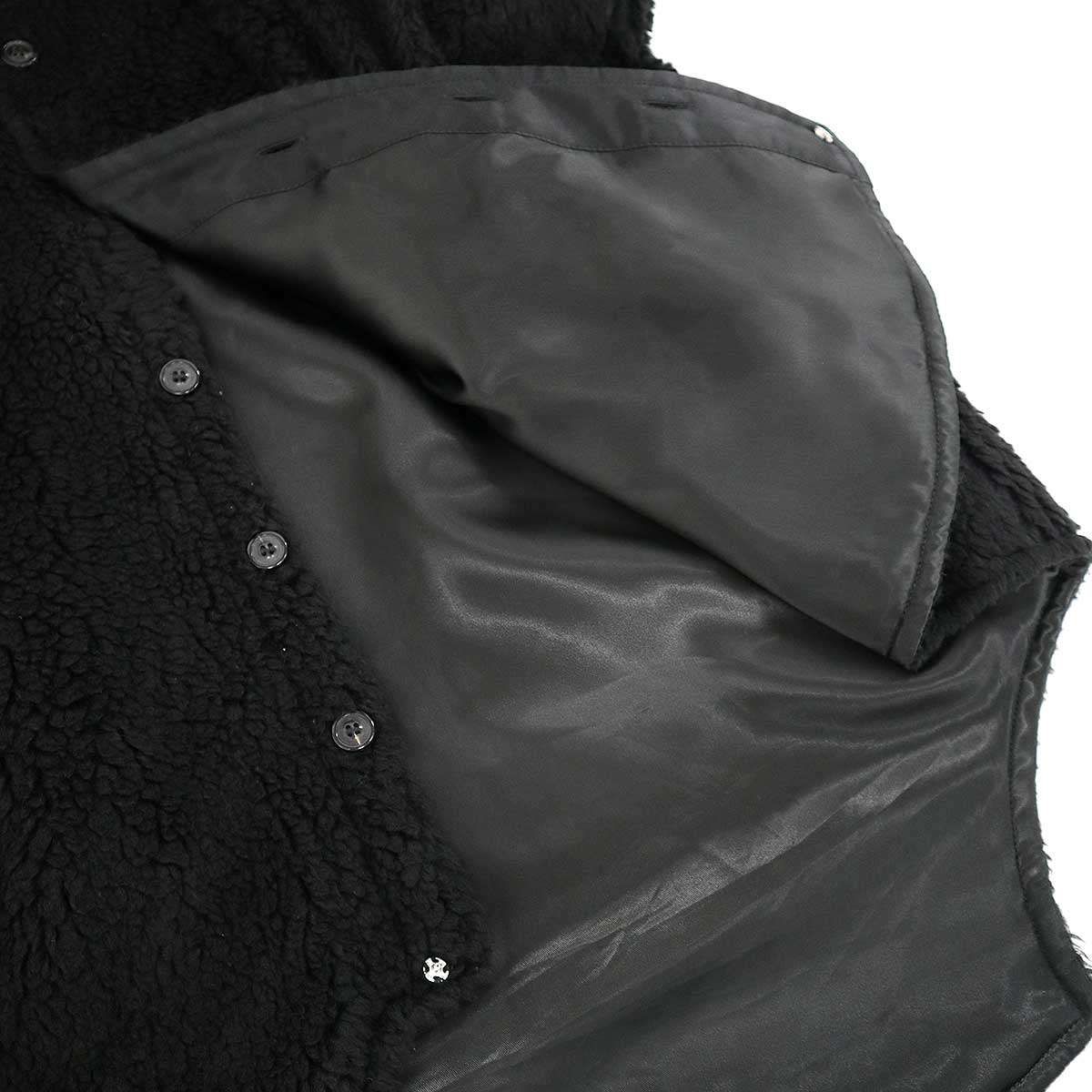 テディフェイクファーオーバーサイズシャツ S50FP0026