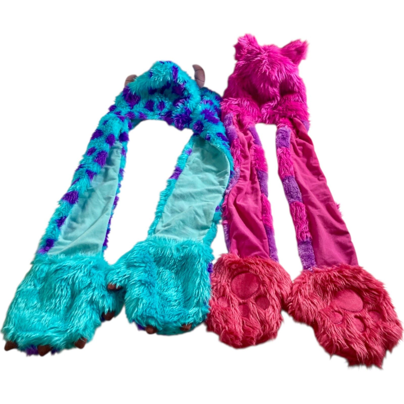 Disney ディズニーランド ファンキャップ マフラー ２点まとめ商品 チシャ猫 サリー 現状品 0.7kg