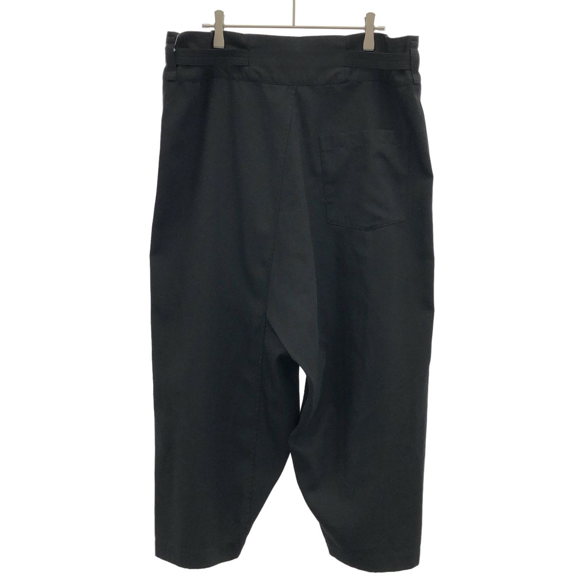 132.5 ISSEY MIYAKE 132.5イッセイミヤケ 16SS ベルテッドサルエルパンツ IL61FF304 ブラック 3