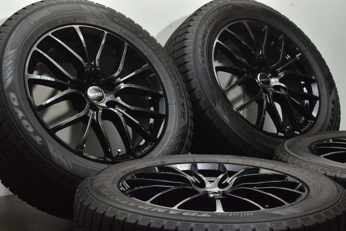 バリ溝 LEVIS 18 in 7 5 J 35 PCD 114 3 トーヨー ウィンタートランパス TX 235 60 R レクサス NX RZ クラウンクロスオーバー