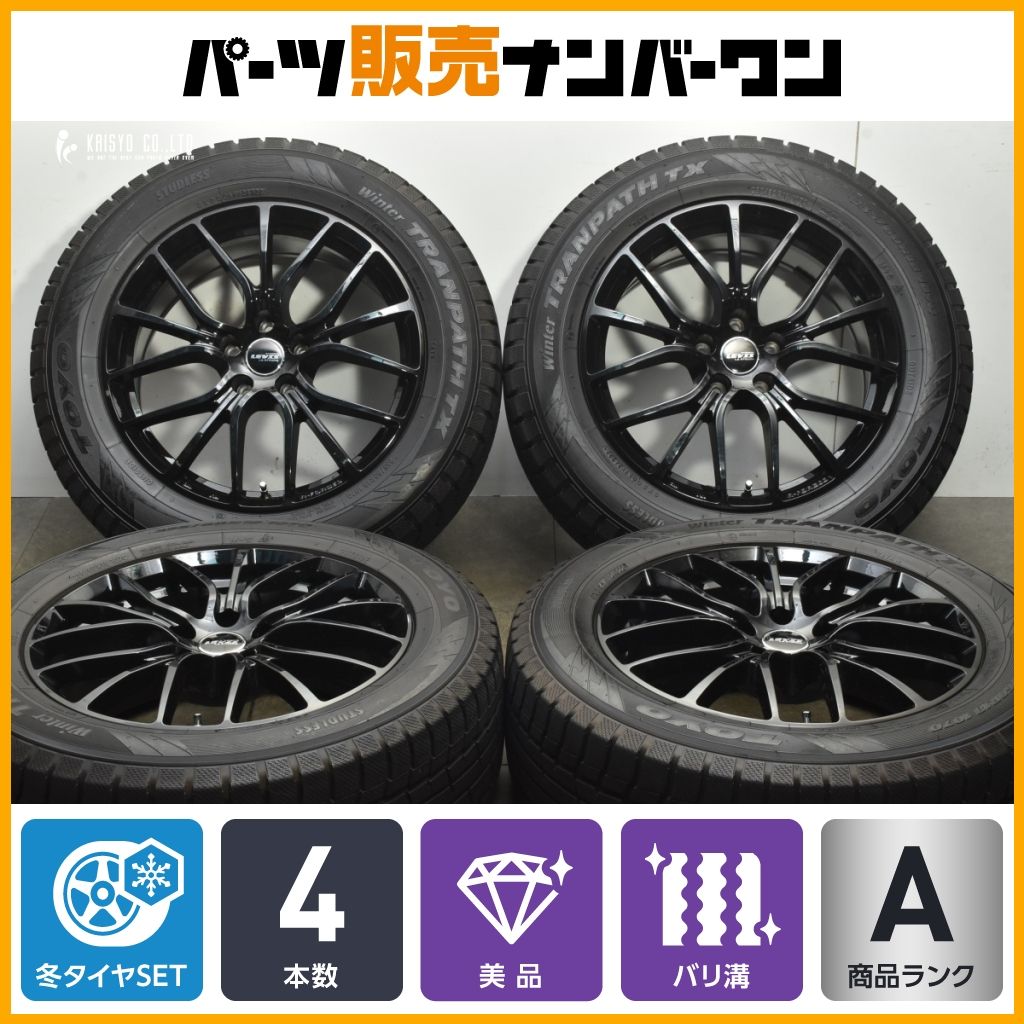 バリ溝 LEVIS 18 in 7 5 J 35 PCD 114 3 トーヨー ウィンタートランパス TX 235 60 R レクサス NX RZ クラウンクロスオーバー