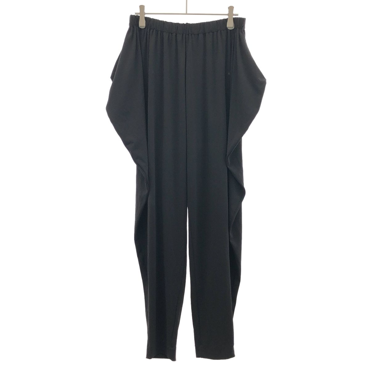 ISSEY MIYAKE イッセイミヤケ 19SS ストレッチドレープパンツ IM91JF011 ブラック 2