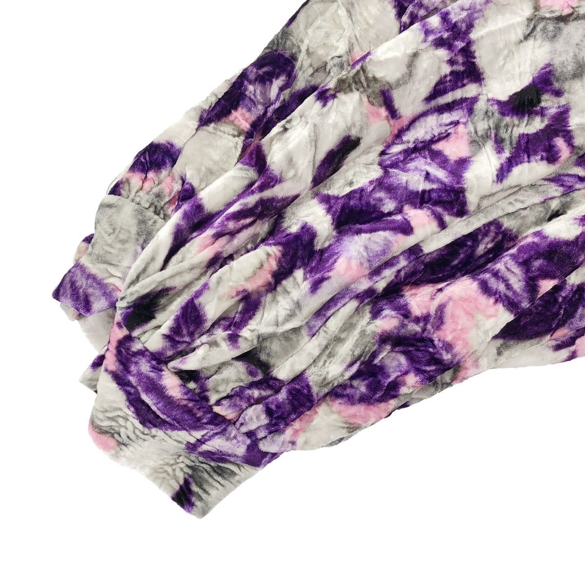 MARC JACOBS マーク ジェイコブス BLOUSON SLEEVE FLAIR DRESS ベロアドレス W2190274-651 パープル系 0 WWW_SMP1DAWEKUDUS_SCH_ID