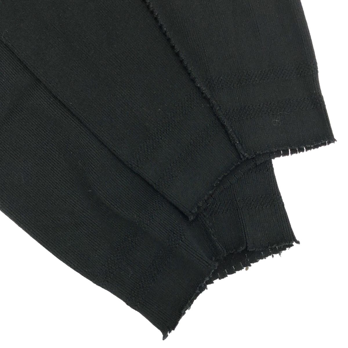 ISSEY MIYAKE A-POC INSIDE イッセイミヤケ エーポック インサイド 18AW ニットパンツ IM83KF308 ブラック 2 DECORATOM_COM_BR